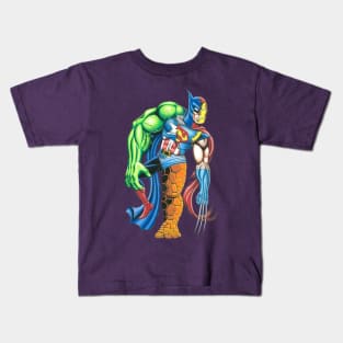 Frankenhero - no background Kids T-Shirt